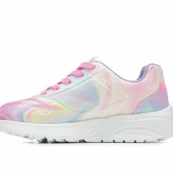 Girls' Skechers Little Kid & Big Kid Uno Lite Swirlified Wedge Sneakers -Reebok Shop 3 272