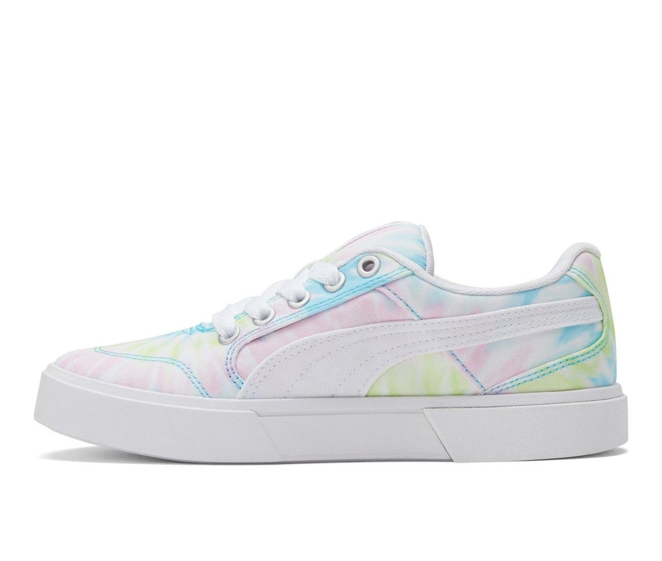 Girls' Puma C-REY Canvas Tie Dye Jr. Girls Sneakers 4 Girls' Puma C-REY Canvas Tie Dye Jr. Girls Sneakers - Image 4
