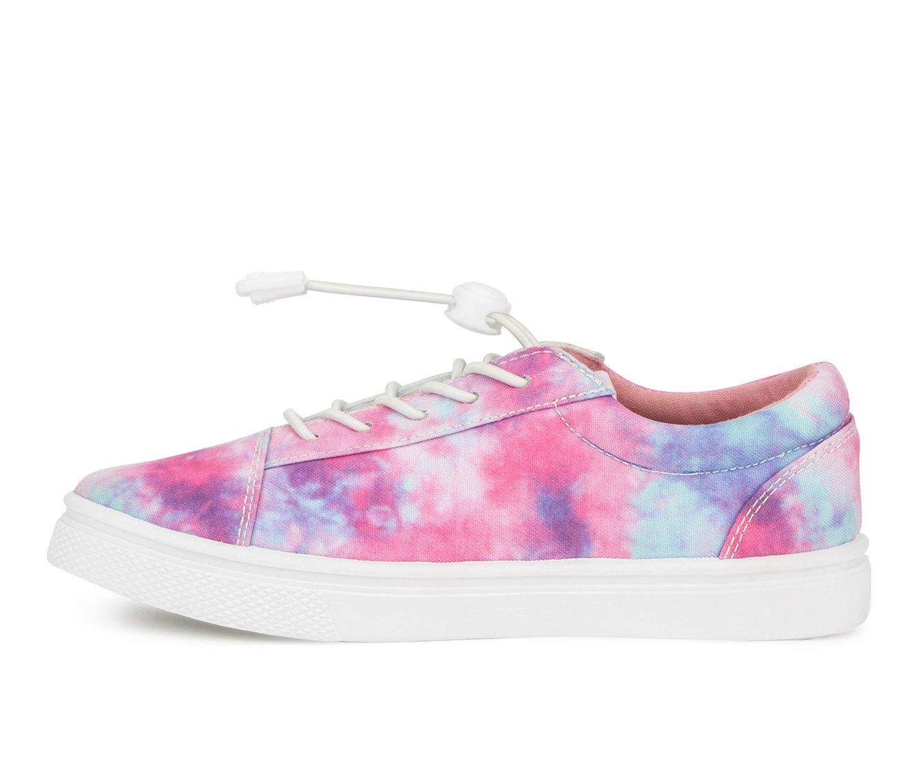 Girls' Olivia Miller Little Kid & Big Kid Pink Colorburst Sneakers 4 Girls' Olivia Miller Little Kid & Big Kid Pink Colorburst Sneakers - Image 4