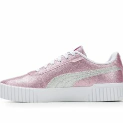 Girls' Puma Little Kid & Big Kid Carina 2.0 Glitter Platform Sneakers -Reebok Shop 3 342
