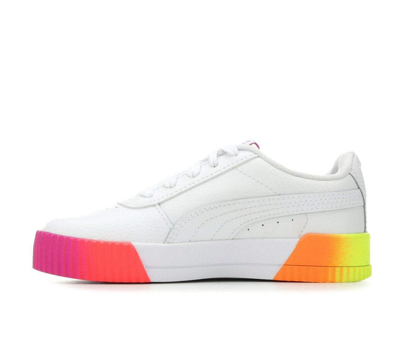 Girls' Puma Big Kid Carina Fade Junior Sneakers 4 Girls' Puma Big Kid Carina Fade Junior Sneakers - Image 4