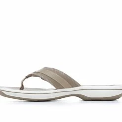 Women's Clarks Breeze Sea Flip-Flops -Reebok Shop 3 47