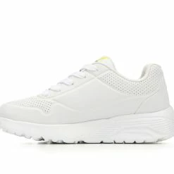 Girls' Skechers Little Kid & Big Kid Uno Lite Heart Wedge Sneakers -Reebok Shop 3 483