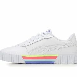 Girls' Puma Big Kid Carina 2.0 Stripes Sneakers -Reebok Shop 3 487
