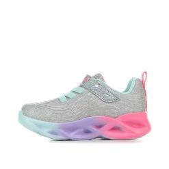 Girls' Skechers Toddler Twisty Brights Light-Up Sneakers -Reebok Shop 3 596