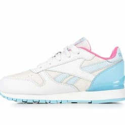 Girls' Reebok Little Kid Classic Step N Flash Light-Up Running Shoes -Reebok Shop 3 621