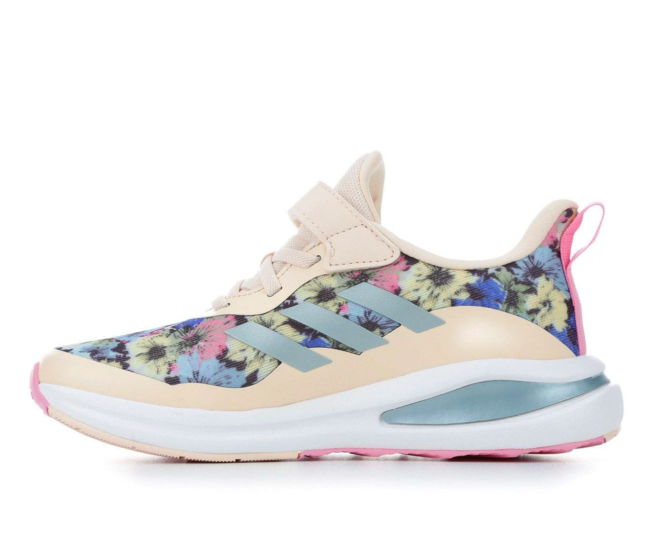 Girls' Adidas Little Kid Fortarun Strap Sustainable Running Shoes 4 Girls' Adidas Little Kid Fortarun Strap Sustainable Running Shoes - Image 4