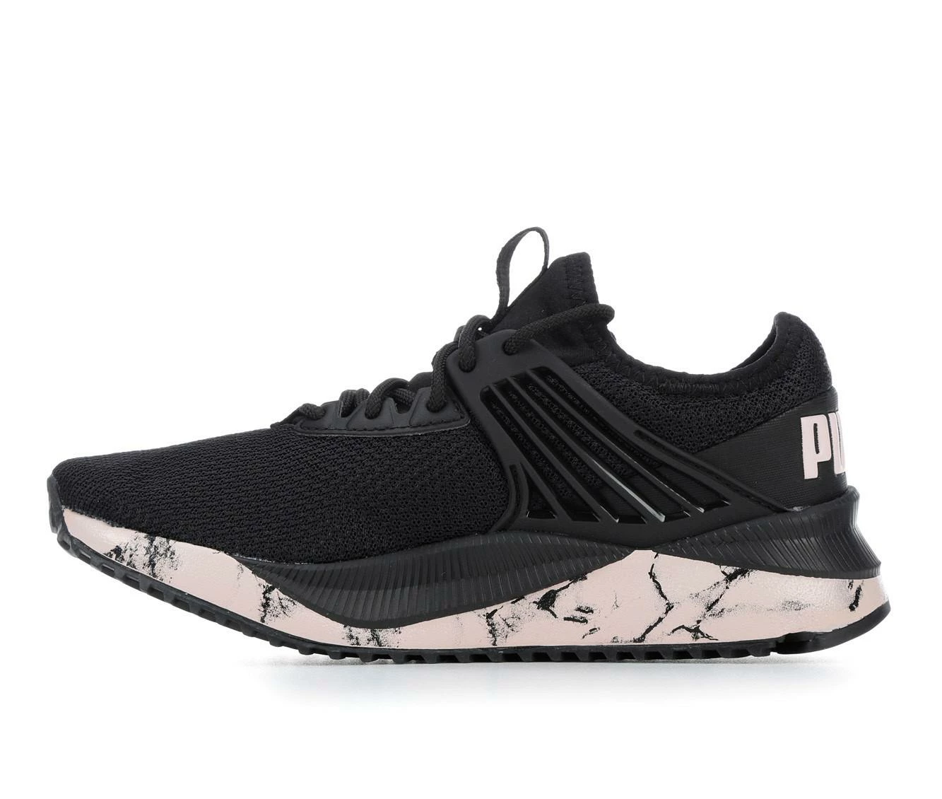 Girls' Puma Big Kid Pacer Future Marble Slip-On Running Shoes 4 Girls' Puma Big Kid Pacer Future Marble Slip-On Running Shoes - Image 4