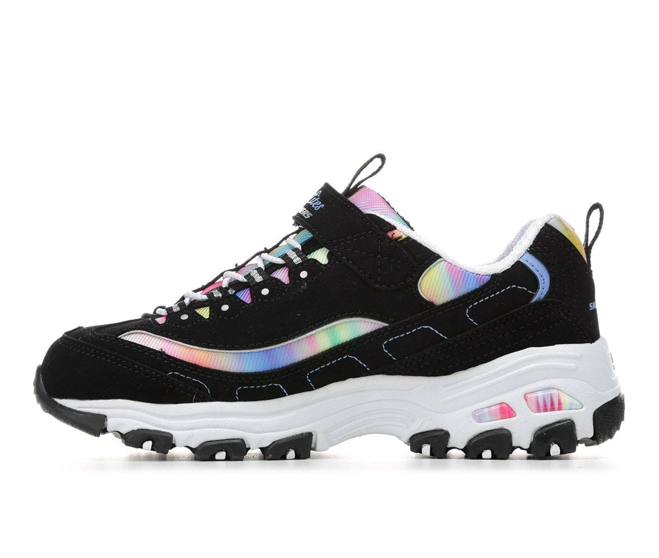 Girls' Skechers Little Kid & Big Kid D'Lites Strap Running Shoes 4 Girls' Skechers Little Kid & Big Kid D'Lites Strap Running Shoes - Image 4