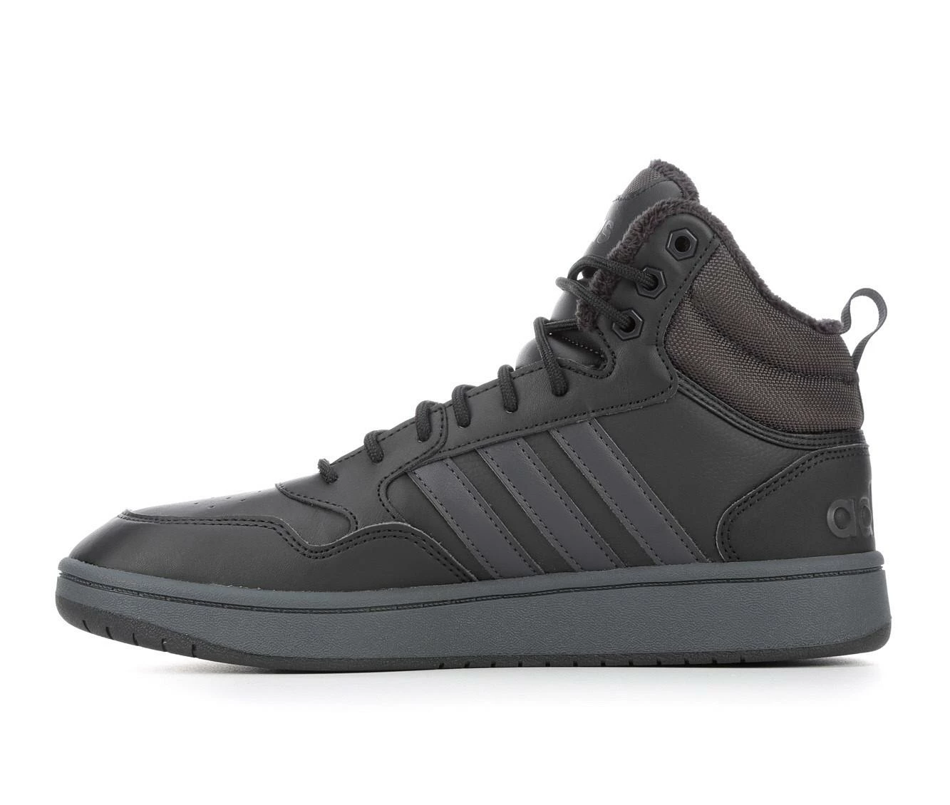 Men's Adidas Hoops 3.0 Mid Winterized Sustainable Sneakers 4 Men's Adidas Hoops 3.0 Mid Winterized Sustainable Sneakers - Image 4