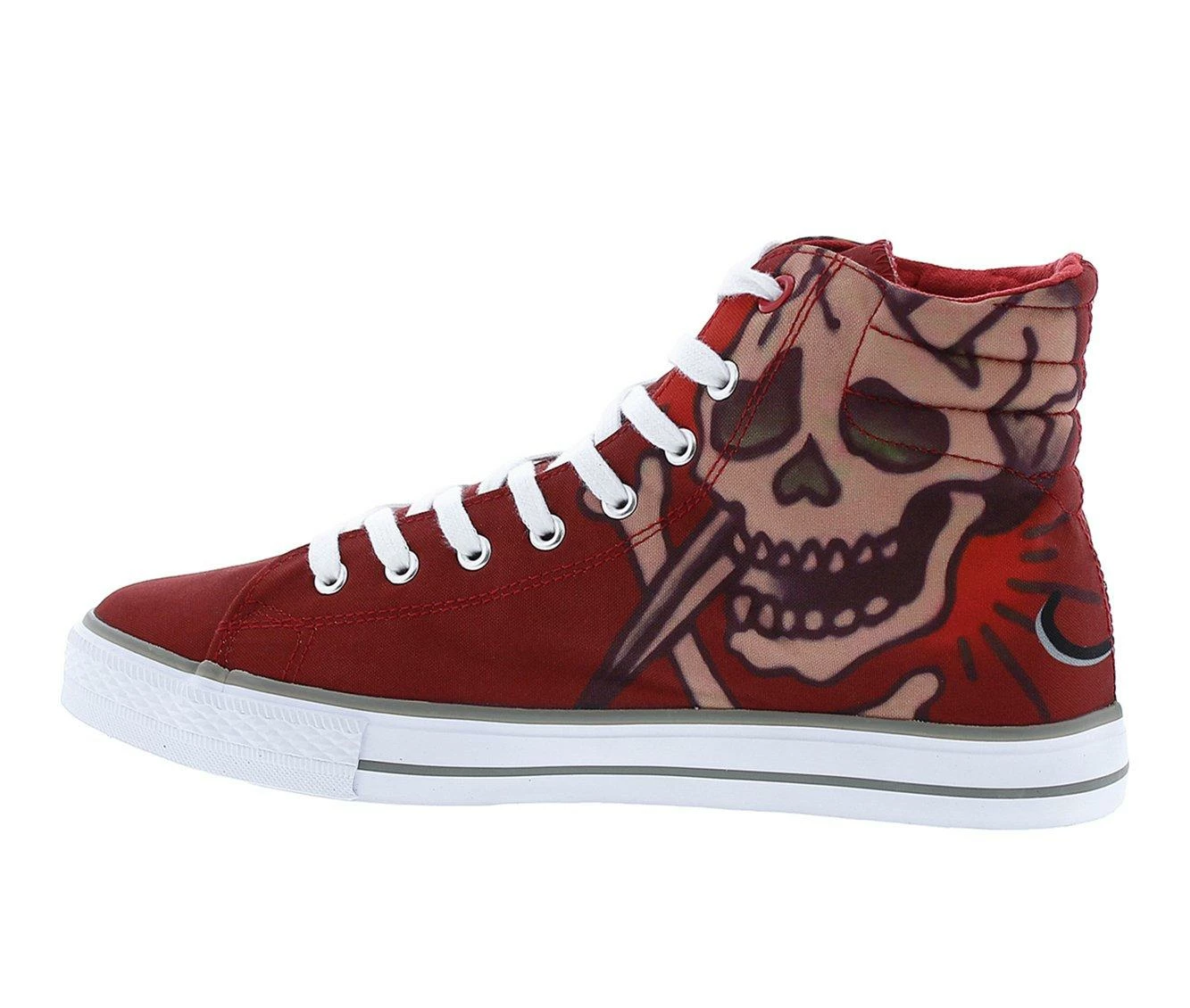 Men's Ed Hardy Tibby High-Top Casual Sneakers 4 Men's Ed Hardy Tibby High-Top Casual Sneakers - Image 4