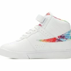 Girls' Fila Little Kid & Big Kid Vulc 13 Rogue Tie-Dye High-Top Sneakers -Reebok Shop 3 884