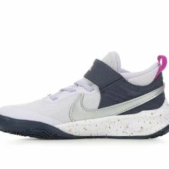 Girls' Nike Little Kid Team Hustle D10 SE Basketball Shoes -Reebok Shop 3 897