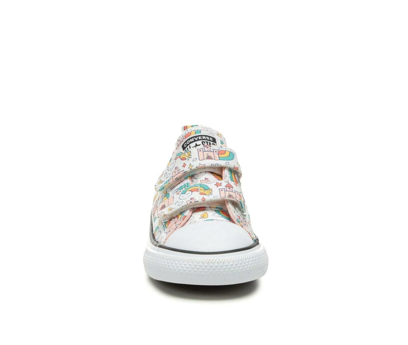 Girls' Converse Infant & Toddler Chuck Taylor All Star 2V Castle Ox Sneakers 5 Girls' Converse Infant & Toddler Chuck Taylor All Star 2V Castle Ox Sneakers - Image 5