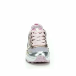 Girls' Skechers Little Kid & Big Kid Uno Metallic Remix Wedge Sneakers -Reebok Shop 4 239