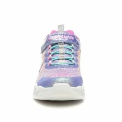 Girls' Skechers Little Kid & Big Kid Flutter Heart Lights Loves Light-Up Sneakers -Reebok Shop 4 255