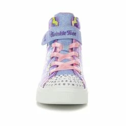 Girls' Skechers Little Kid Twinkle Sparks Unicorn Light-Up High-Top Sneakers -Reebok Shop 4 306