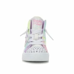 Girls' Skechers Toddler Twinkle Sparks Wing Charm Light-Up High-Top Sneakers -Reebok Shop 4 499