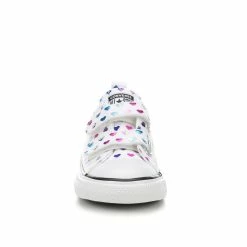 Girls' Converse Toddler Chuck Taylor All Star 2V Foil Heart Ox Sneakers 10 Girls' Converse Toddler Chuck Taylor All Star 2V Foil Heart Ox Sneakers -Reebok Shop 4 569