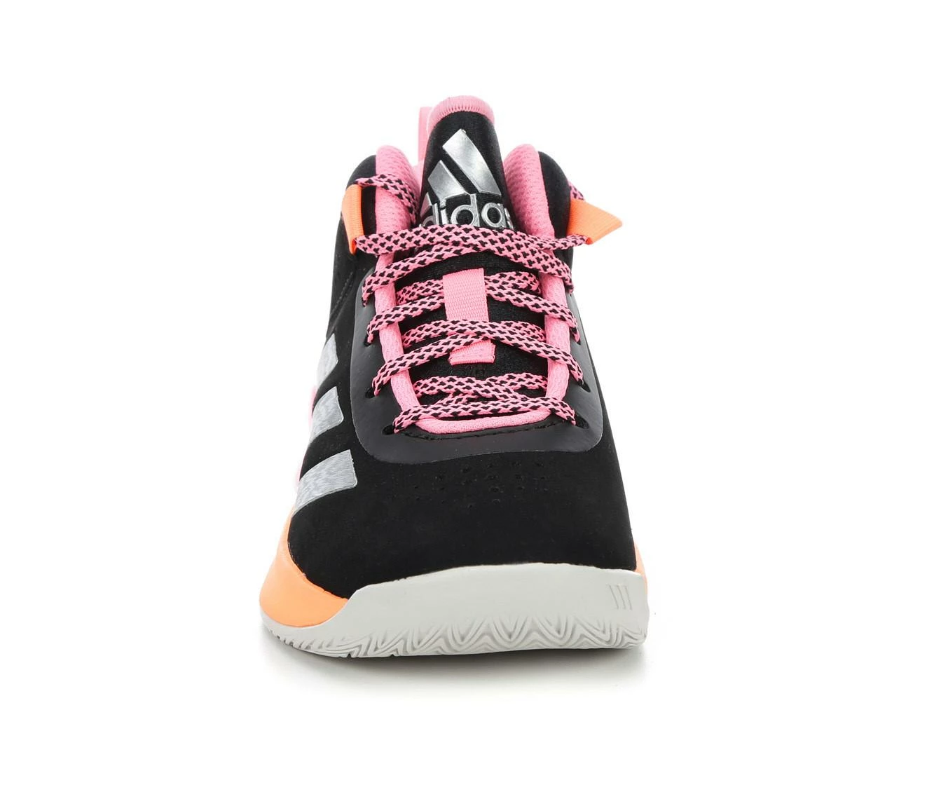 Girls' Adidas Little Kid & Big Kid Cross 'Em Up Wide Width Basketball Shoes 5 Girls' Adidas Little Kid & Big Kid Cross 'Em Up Wide Width Basketball Shoes - Image 5