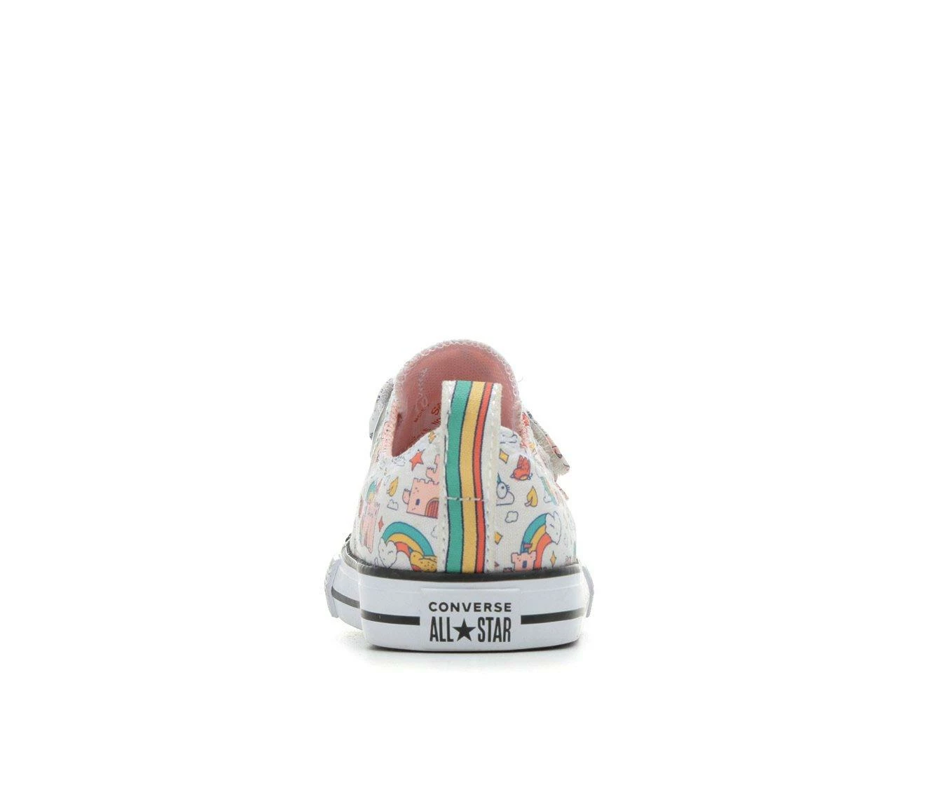 Girls' Converse Infant & Toddler Chuck Taylor All Star 2V Castle Ox Sneakers 6 Girls' Converse Infant & Toddler Chuck Taylor All Star 2V Castle Ox Sneakers - Image 6