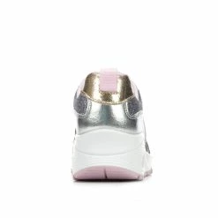 Girls' Skechers Little Kid & Big Kid Uno Metallic Remix Wedge Sneakers -Reebok Shop 5 238