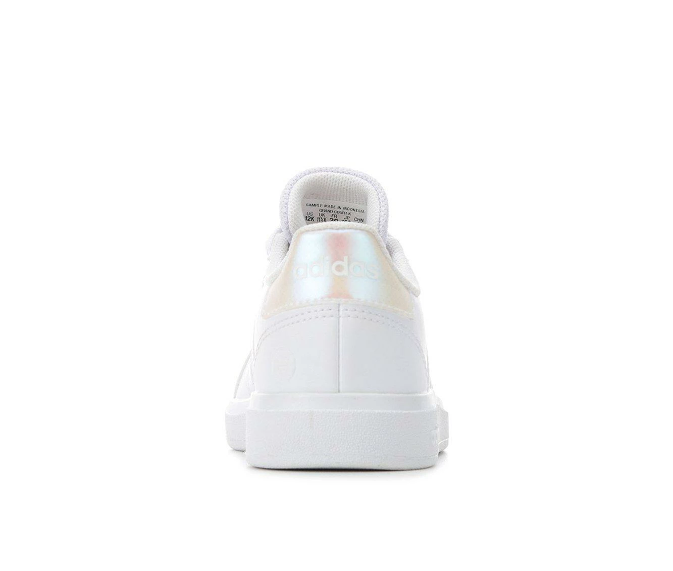 Girls' Adidas Little Kid & Big Kid Grand Court 2.0 Sustainable Sneakers 6 Girls' Adidas Little Kid & Big Kid Grand Court 2.0 Sustainable Sneakers - Image 6