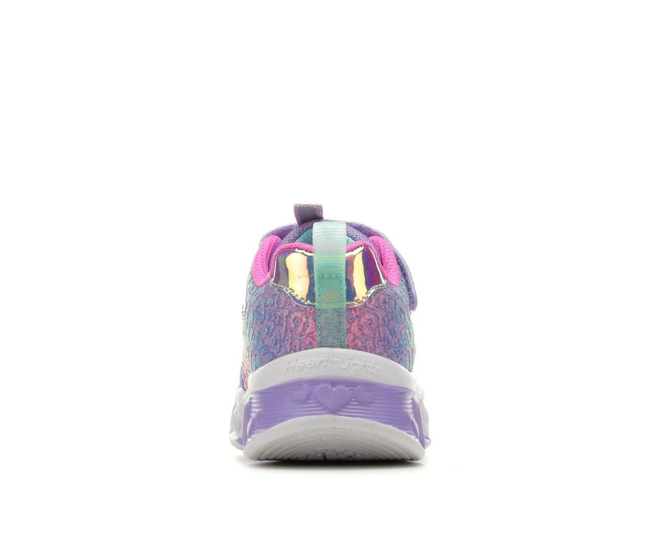 Girls' Skechers Toddler Flutter Heart Lights Loves Light-Up Sneakers 6 Girls' Skechers Toddler Flutter Heart Lights Loves Light-Up Sneakers - Image 6