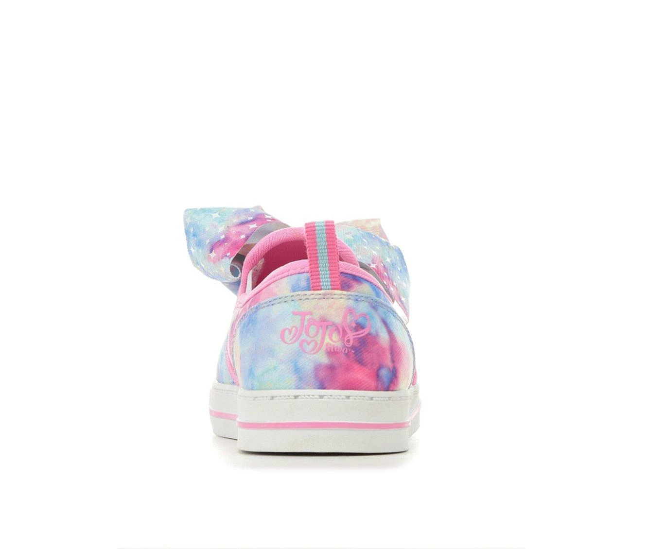 Girls' Nickelodeon Little Kid & Big Kid JoJo Tie Dye Slip-On Sneakers 6 Girls' Nickelodeon Little Kid & Big Kid JoJo Tie Dye Slip-On Sneakers - Image 6